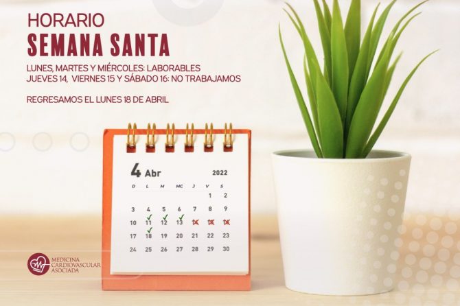 Horario Semana Santa