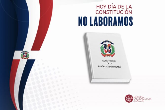 Hoy Día de La Constitución No Laboramos