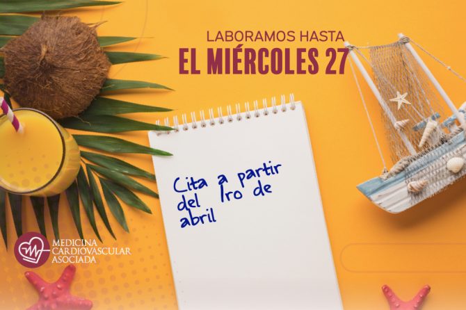 Laboramos hasta el miércoles 27